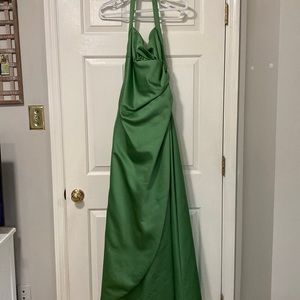 Green formal dress